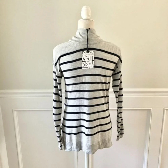 Stitch Fix 41Hawthorn NWT Striped Cowl Sweater S - Picture 4 of 5